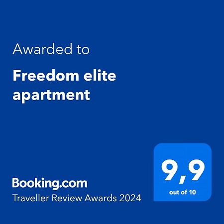 Freedom Elite Apartment Astana Bagian luar foto